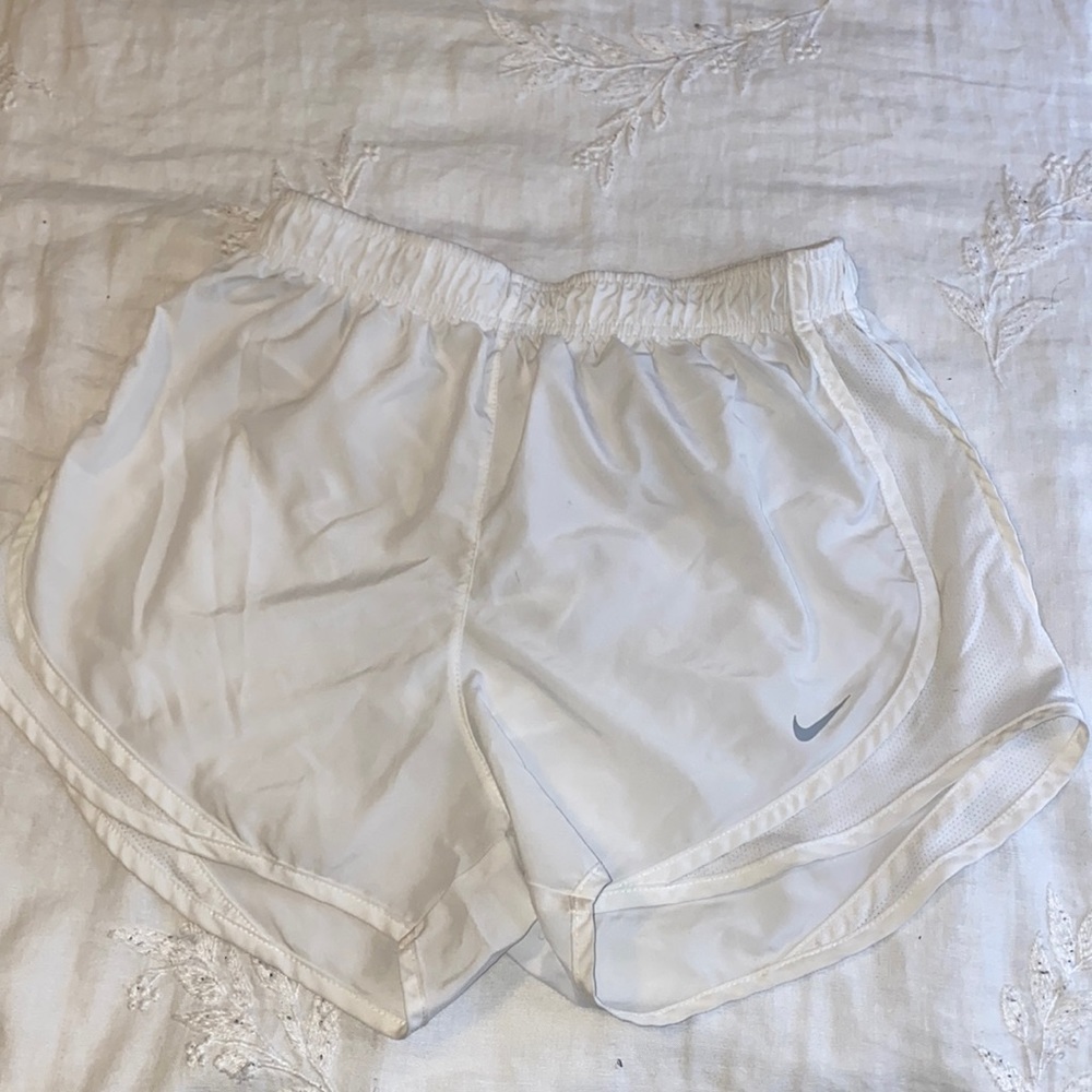 White Nike Short